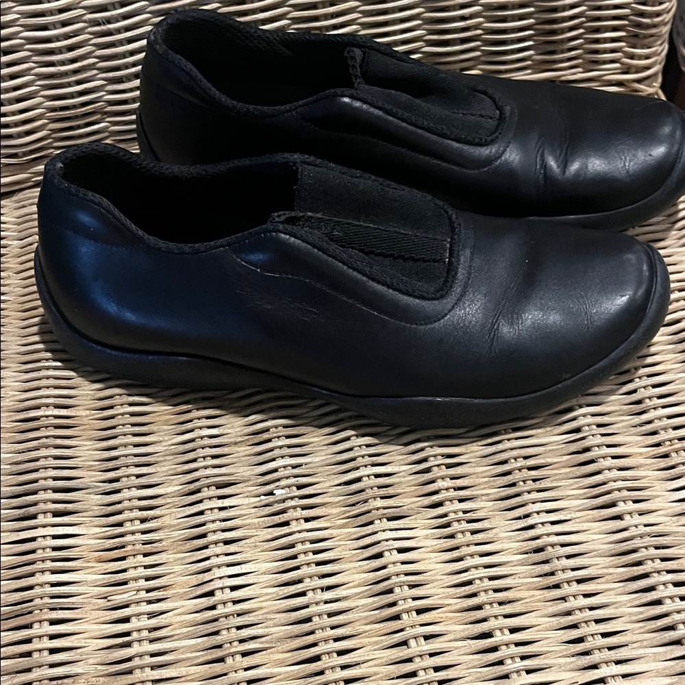 Prada women’s  Black Leather Loafers